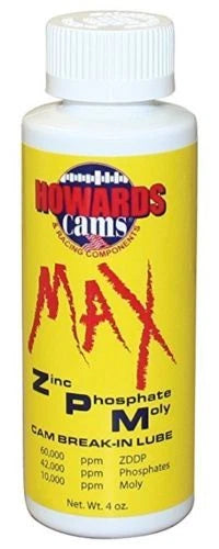 Howards Cams 99000 Camshaft Break In Lube Max ZPM Zinc Moly Flat Tappet Cam