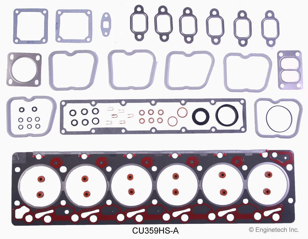 Cummins 5.9 12v Dodge Ram 6B 6BT Head Gasket Set Kit 1989-1998 Enginetech