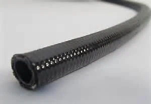 Fragola Performance -10an PTFE Black Covered High Pressure Hose 15' PIECE