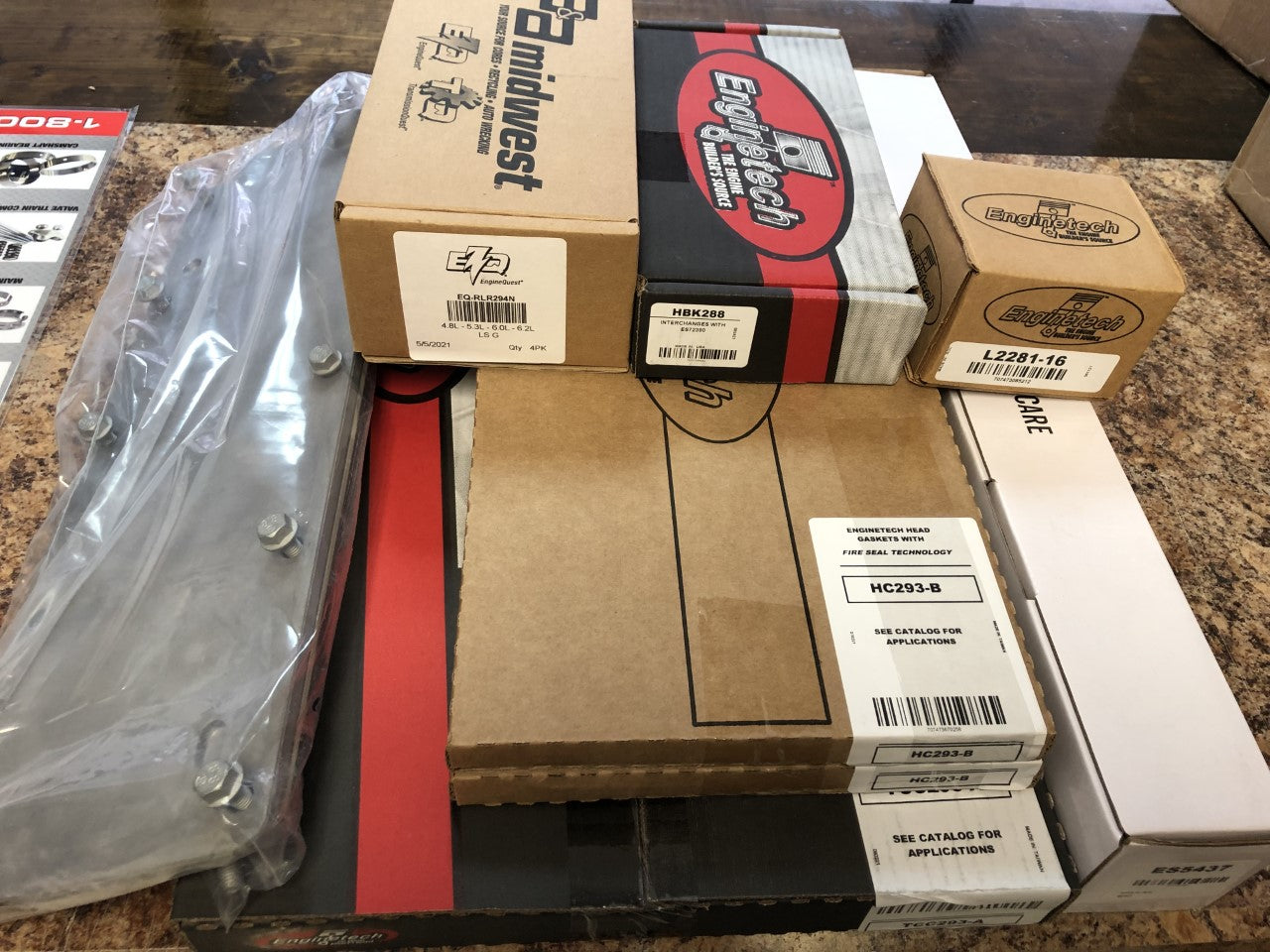 Enginetech AFM 5.3 Removal Rebuild Re-ring kit PLUS Cam, Valley cover, Oil Pump