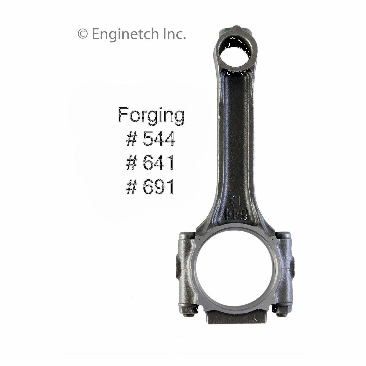 Enginetech ECR108 Connecting Rod Jeep 4.0L 1987-2005 Single