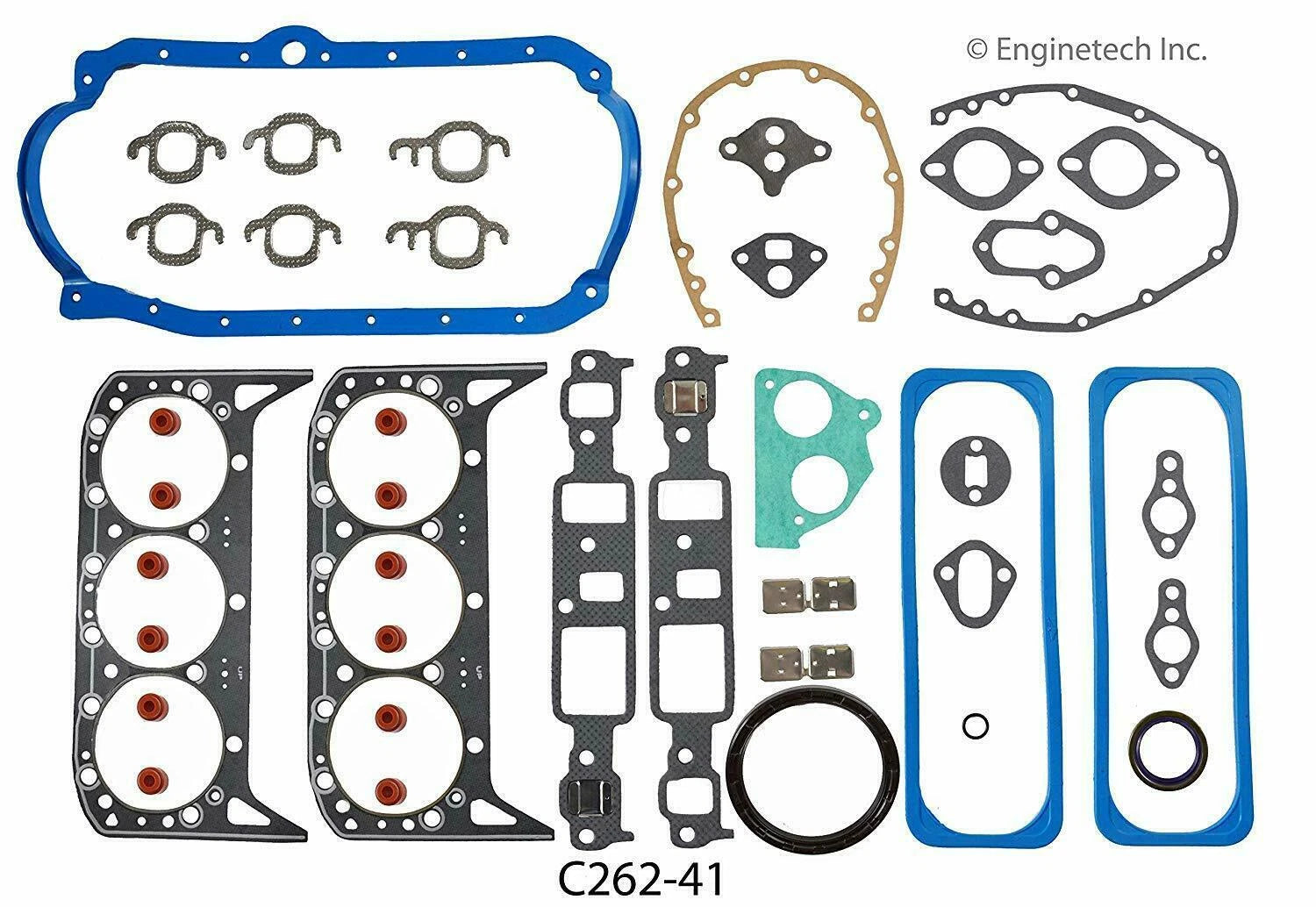 Engine Gasket Set 1986-1993 Chevrolet Car Truck Van 262 4.3L V6 Vin "B,N,Z"