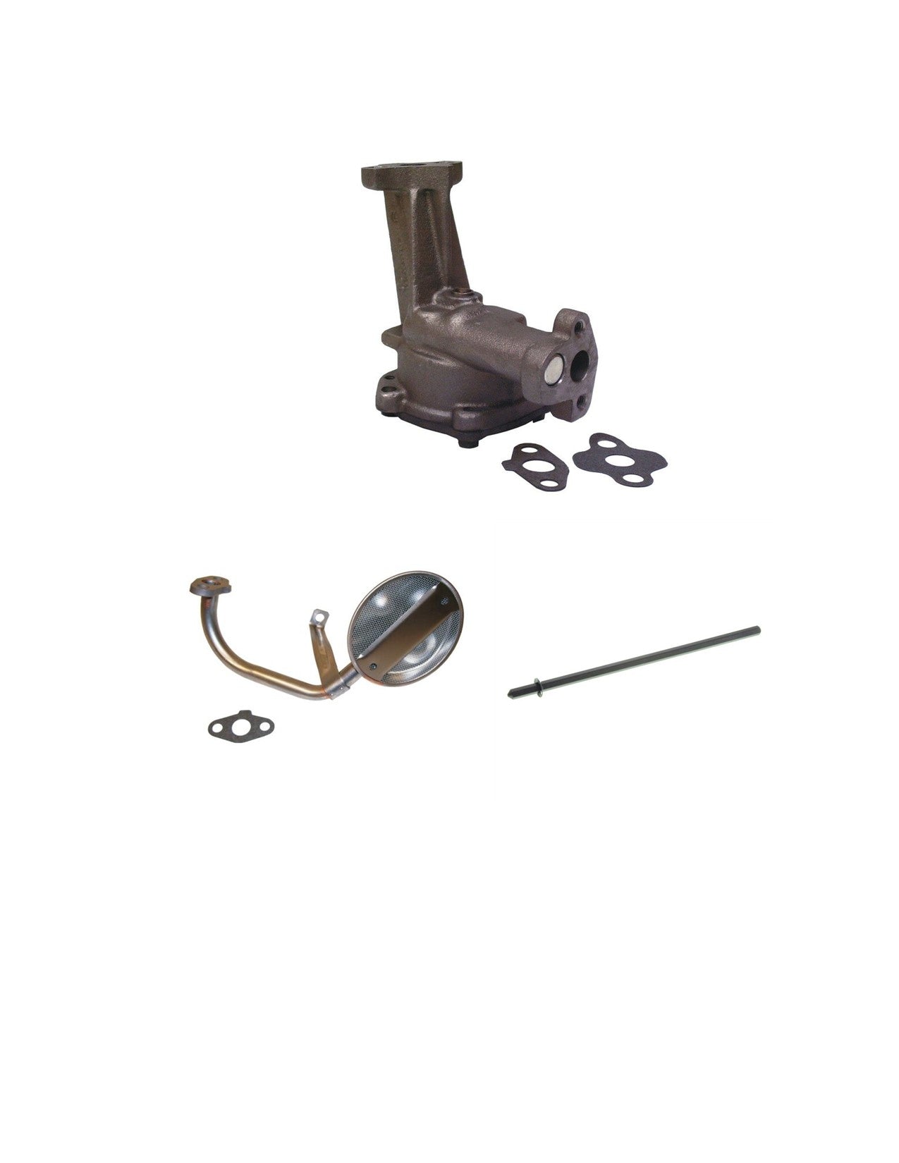 Melling M68 Oil Pump Kit Ford 289 302 Front Sump Pickup Oil Pump Drive Rod