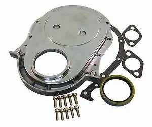RPC R8422 BBC Chevy 454 Aluminum Timing Cover w/Bolt Gaskets & Seal