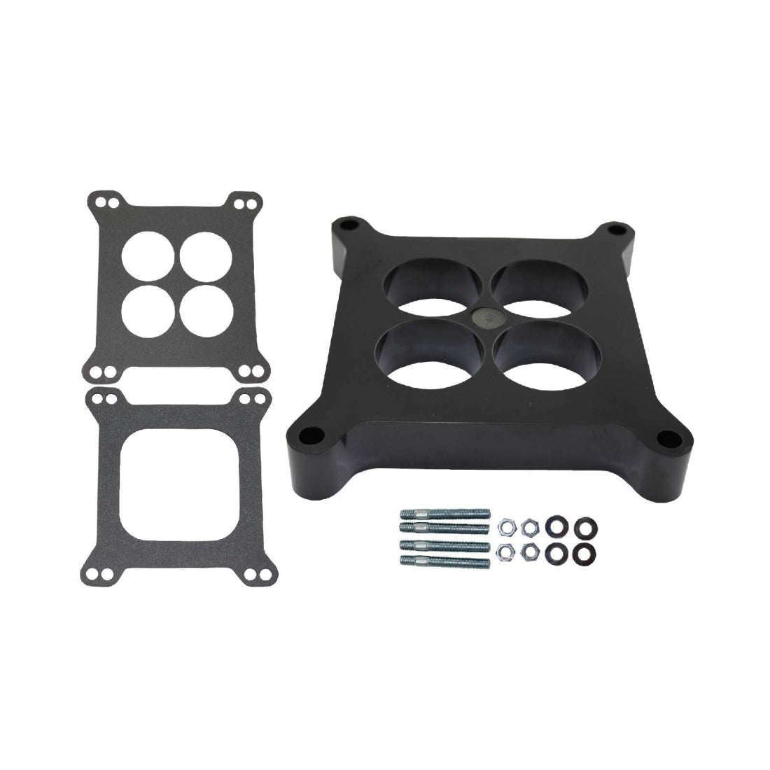 RPC-R9134 4 Hole Spacer 4150 4160 Holley Carburetor 1" Phenolic Studs & Gasket