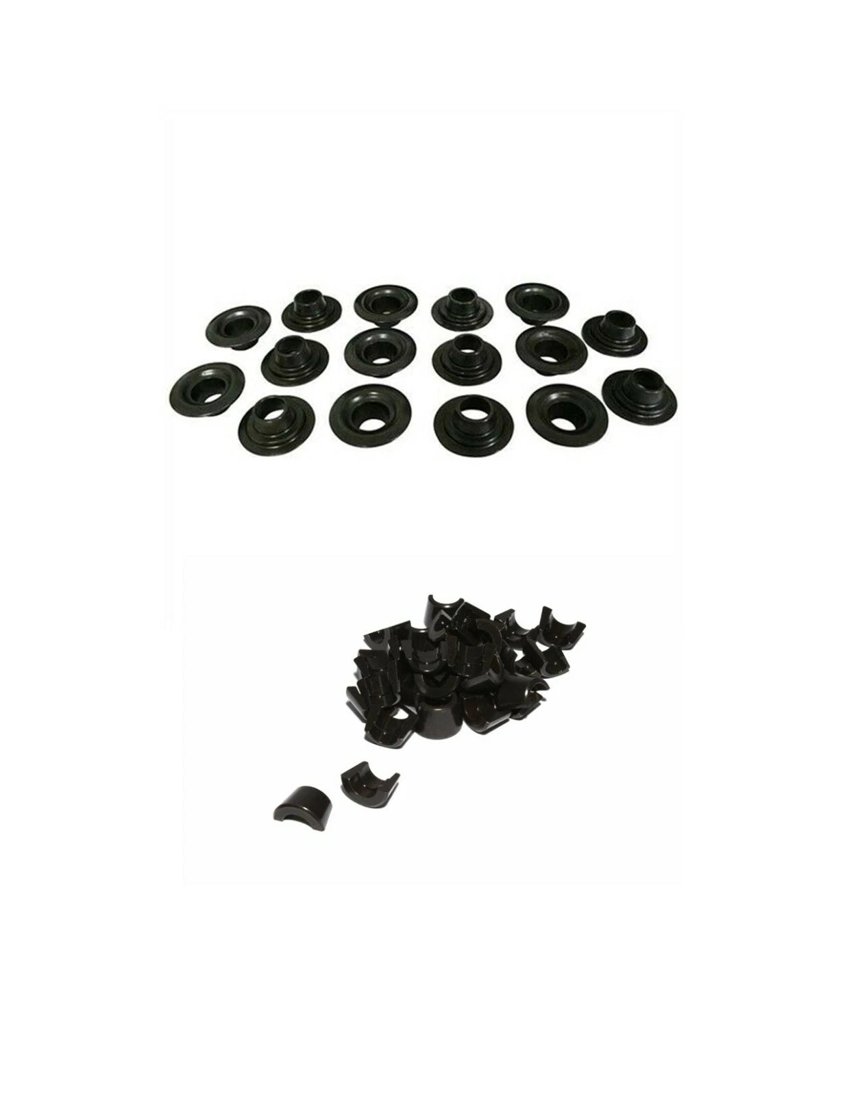 Howards Cams 98212 Small Block Chevy Valve Spring Retainer Kit 10 Degree 1.260"