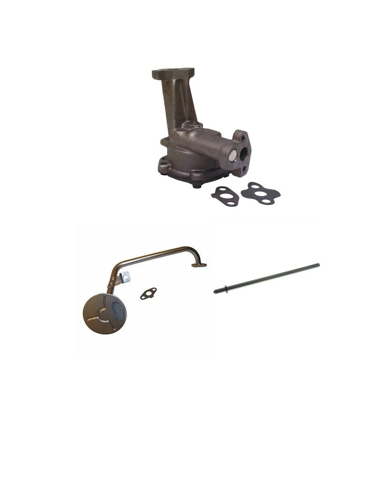 Melling M68 Oil Pump Kit Ford Truck 302 Rear Sump Pickup Oil Pump Drive Rod